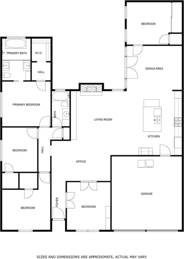 11102 Hillcroft St, Houston, TX 77096 - room layout