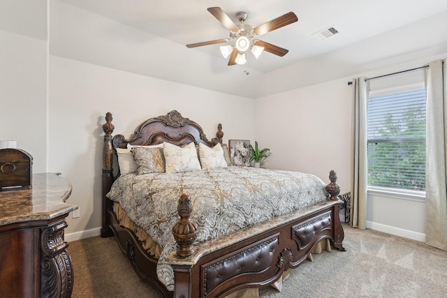 3403 Majestic Pine Ln, Rosenberg, TX 77471 - carpeted bedroom with baseboards and a ceiling fan