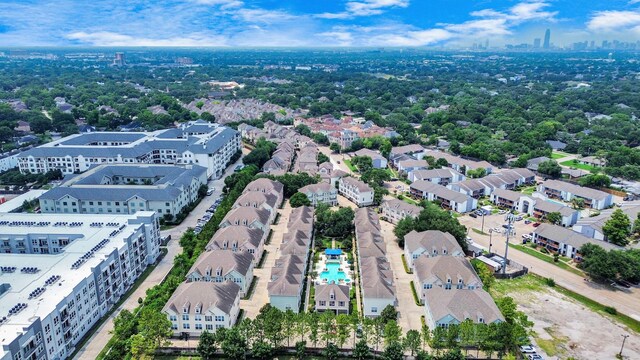 3001 Murworth Dr Unit 103, Houston, TX 77025 - bird's eye view of a pool