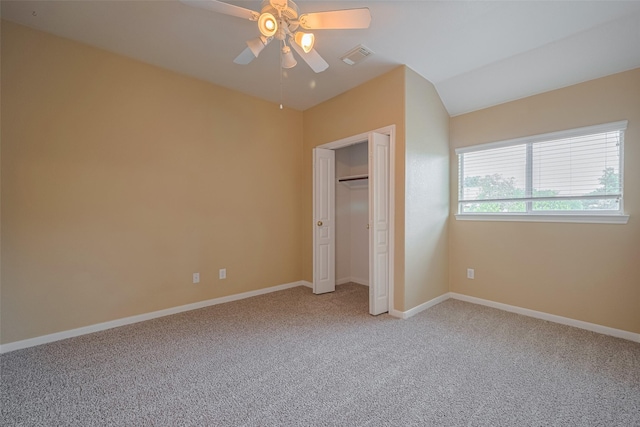 4515 Tremont Glen Ln, Katy, TX 77494 - unfurnished bedroom featuring light colored carpet, ceiling fan, baseboards, and a closet