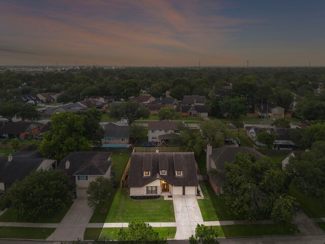 2311 Jackson Ln, League City, TX 77573 - aerial view of property's location featuring nearby suburban area