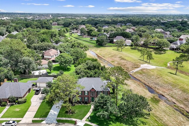 1805 Twin Oaks St, Friendswood, TX 77546 - aerial view of residential area