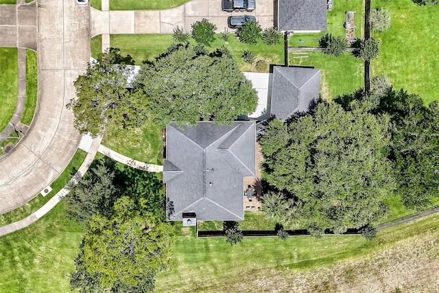 1805 Twin Oaks St, Friendswood, TX 77546 - aerial view
