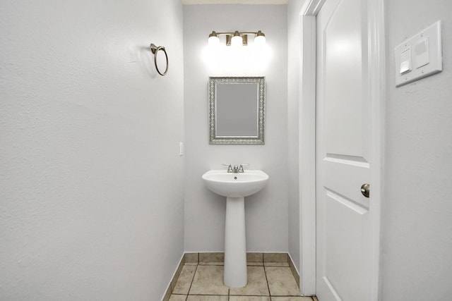 4310 Lucas Trace Ct, Houston, TX 77066 - bathroom with tile patterned flooring and baseboards