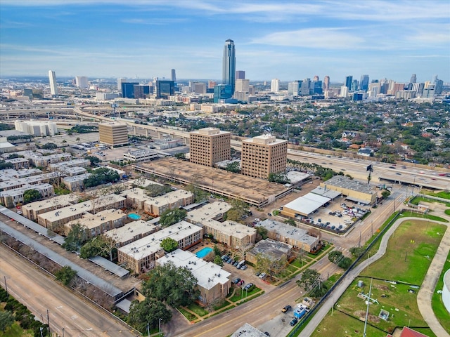 4631 Wild Indigo St Unit 575, Houston, TX 77027 - bird's eye view of skyline
