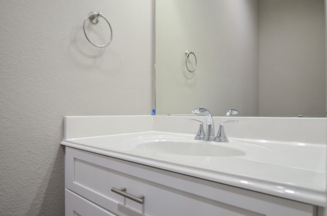 4215 Sterling St, Houston, TX 77051 - bathroom featuring vanity and a textured wall