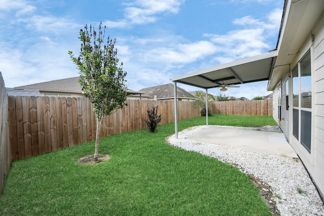 1805 Coronel St, Alvin, TX 77511 - view of yard featuring a patio area