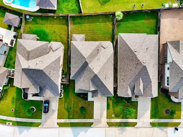 6026 Lake Bridge Ln, Manvel, TX 77578 - aerial perspective of suburban area