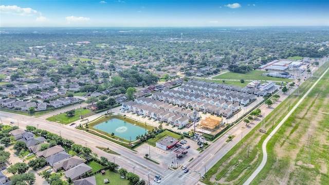 12808 Cozumel Ln, Houston, TX 77045 - aerial view of property and surrounding area featuring nearby suburban area and a nearby body of water