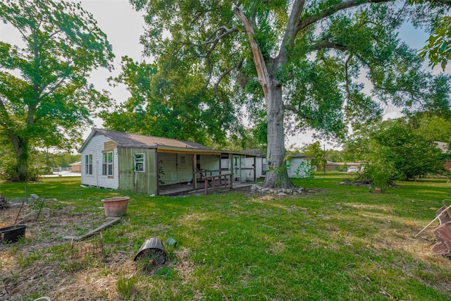 13326 Sundale Rd, Houston, TX 77038 - view of green lawn with a patio