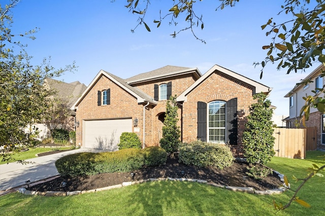 2807 Hadley Spgs, Spring, TX 77386 - traditional-style home with brick siding, driveway, and an attached garage