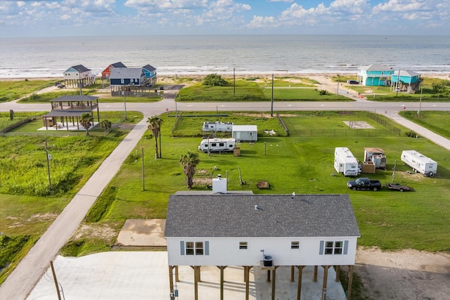 1023 N Bay St, Gilchrist, TX 77617 - drone / aerial view of a large body of water