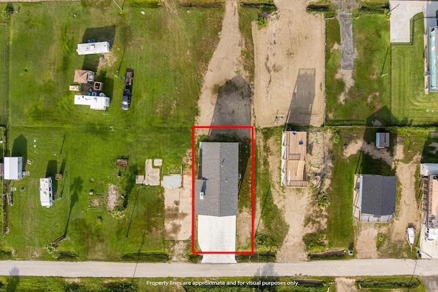 1023 N Bay St, Gilchrist, TX 77617 - aerial overview of property's location featuring property parcel outlined