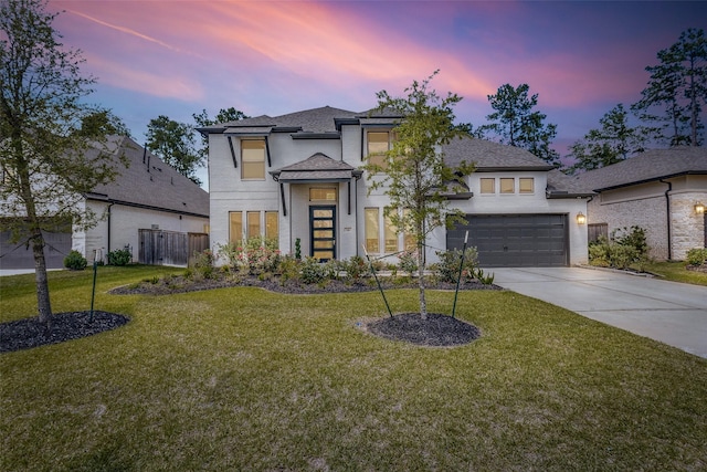 546 Carina Gaze Dr, Willis, TX 77318 - view of front of property featuring concrete driveway, a shingled roof, and a garage