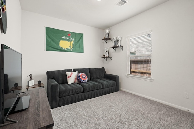 12022 Fletching Stone Ln, Houston, TX 77044 - living area with carpet floors and baseboards