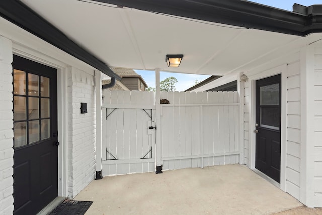 9222 New Forest Rd, Spring, TX 77379 - view of patio / terrace featuring a gate