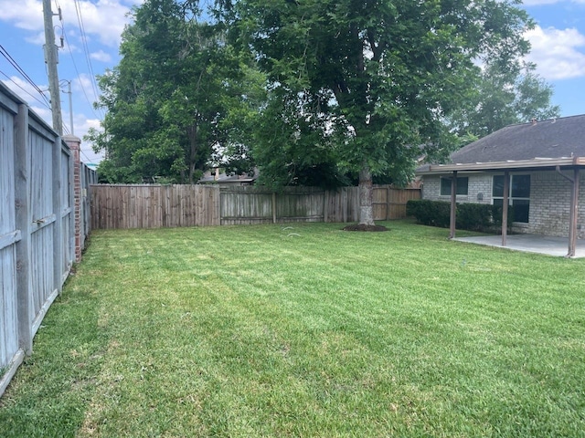 19414 Leafwood Ln, Houston, TX 77084 - view of yard featuring a patio