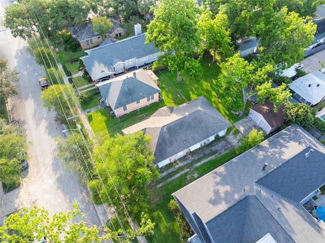 711 E 12th St, Houston, TX 77008 - aerial perspective of suburban area