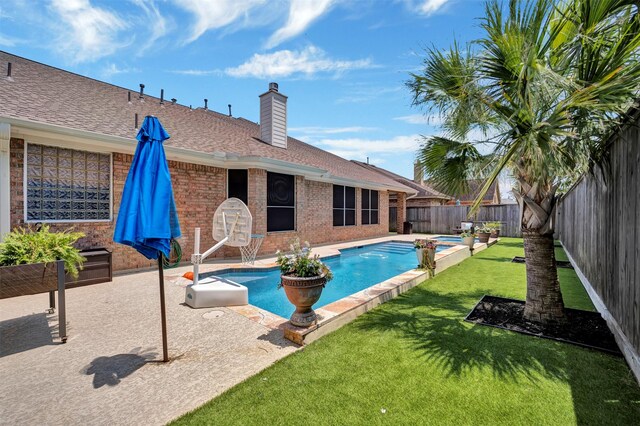 17815 Gables Bend Dr, Tomball, TX 77377 - view of pool with a patio