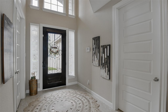 13705 Northline Lake Dr, Houston, TX 77044 - foyer featuring baseboards