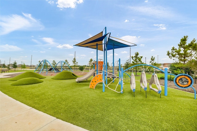 1491 Twilight Green Dr, Katy, TX 77493 - community playground featuring a yard