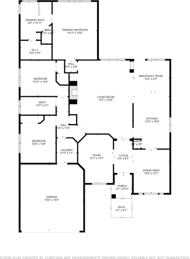 10 Hollylaurel Dr, The Woodlands, TX 77382 - home floor plan