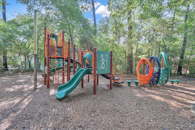10 Hollylaurel Dr, The Woodlands, TX 77382 - communal playground with view of scattered trees