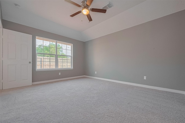 7119 Piney Meadow Ct, Houston, TX 77041 - unfurnished room featuring carpet, a ceiling fan, and baseboards