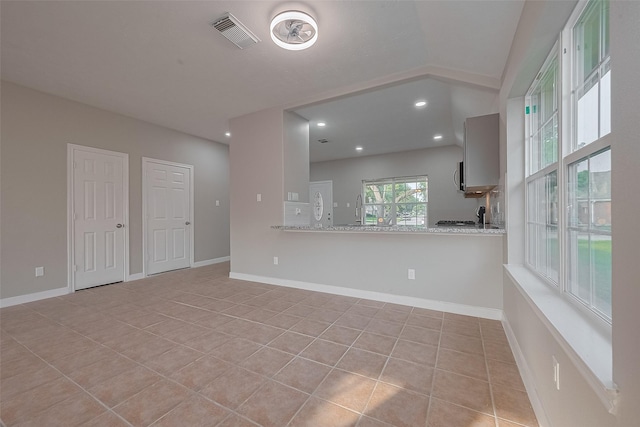 7119 Piney Meadow Ct, Houston, TX 77041 - spare room with tile patterned flooring, recessed lighting, and baseboards
