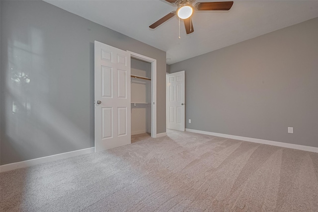 7119 Piney Meadow Ct, Houston, TX 77041 - unfurnished bedroom with light colored carpet, baseboards, and a closet