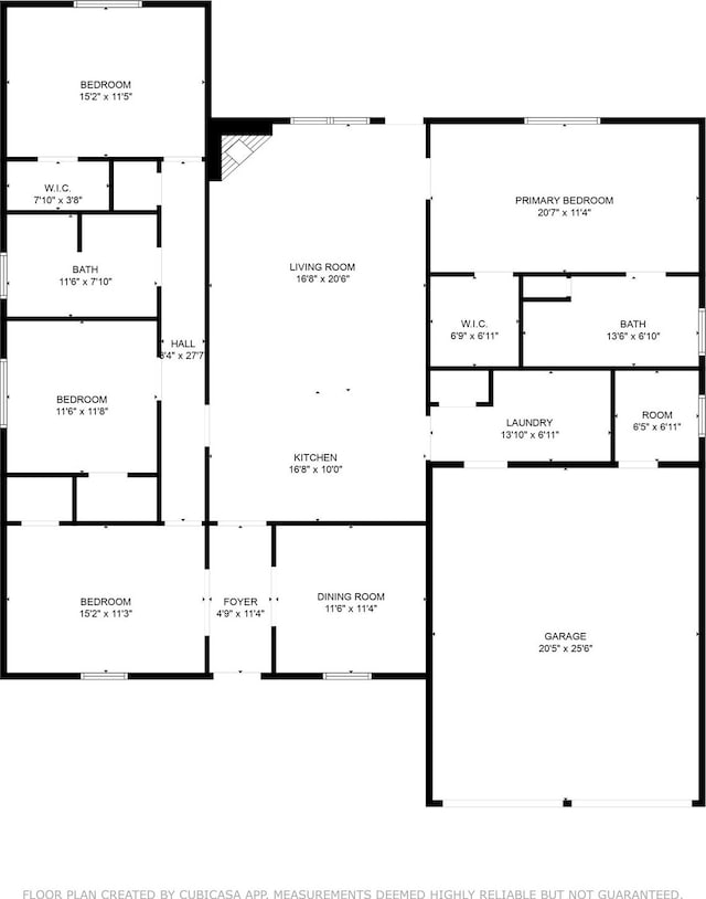 5214 Meadow Crest St, La Porte, TX 77571 - property floor plan