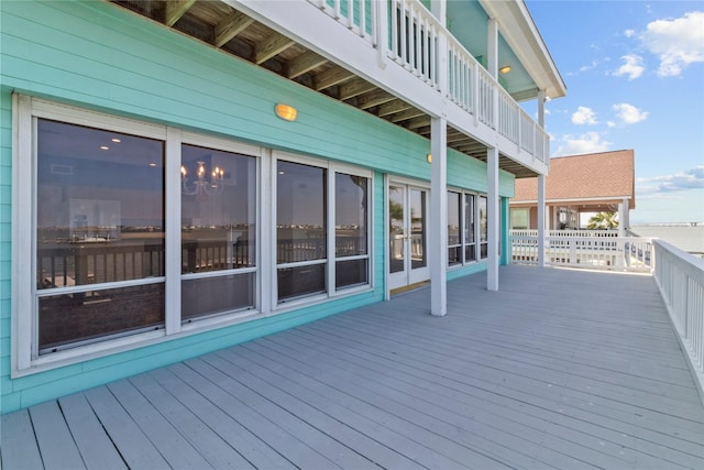1022 Darcy St, Galveston, TX 77554 - view of deck