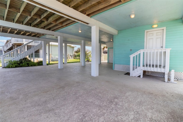 1022 Darcy St, Galveston, TX 77554 - view of patio