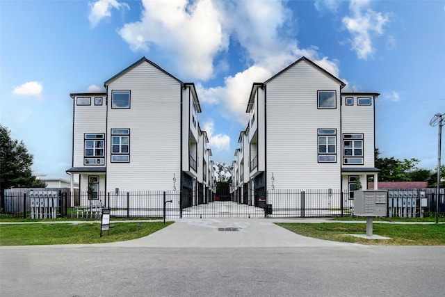 1913 Hoskins Dr Unit F, Houston, TX 77080 - view of concrete surface featuring a gated entry