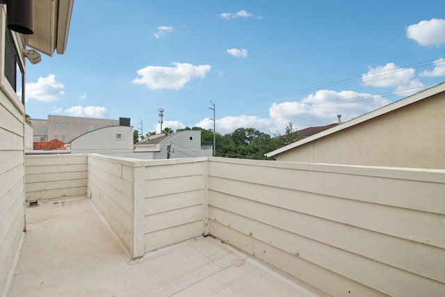 4129 Dickson St, Houston, TX 77007 - view of patio / terrace featuring a balcony