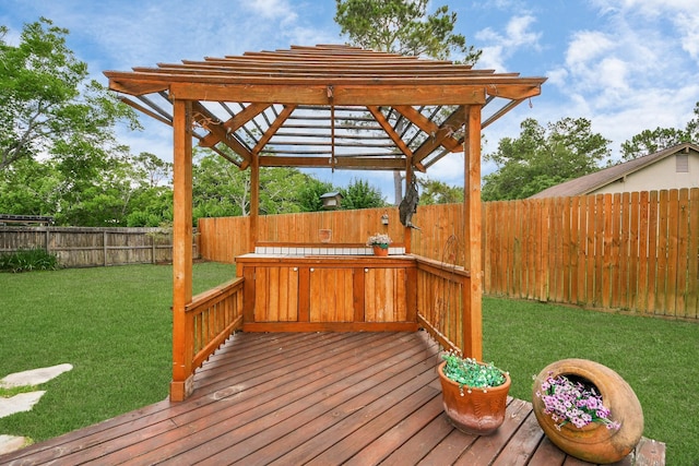 1207 W Edgewood Dr, Friendswood, TX 77546 - view of deck
