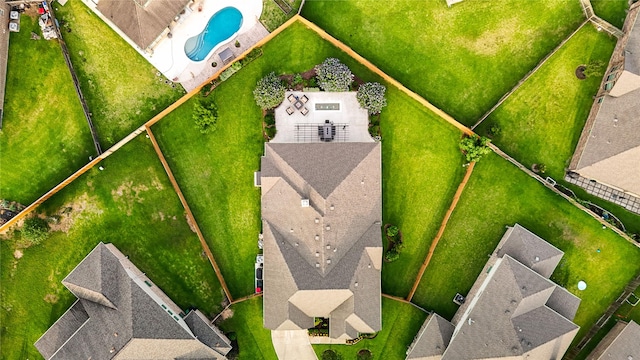 28907 Copper Break Ct, Katy, TX 77494 - bird's eye view of a pool