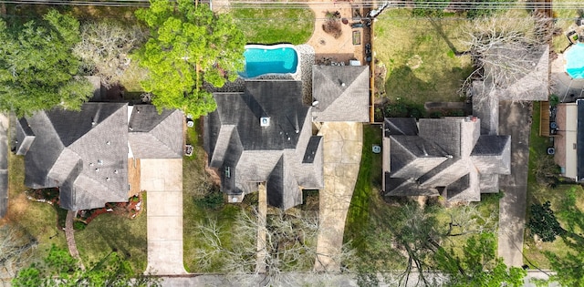 12306 Heatherwick Dr, Cypress, TX 77429 - aerial view of a pool area