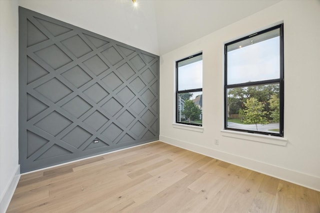 1112 Kinley Ln, Houston, TX 77018 - spare room with baseboards and light wood finished floors