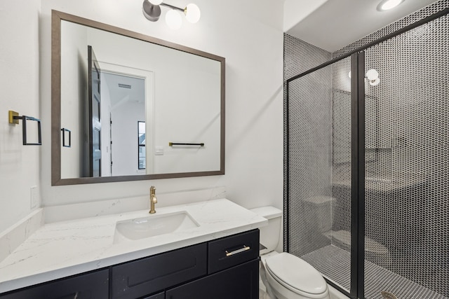 1112 Kinley Ln, Houston, TX 77018 - full bath featuring vanity and a stall shower