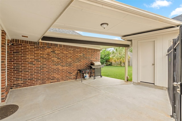 1706 Brightlake Way, Missouri City, TX 77459 - view of patio / terrace with grilling area