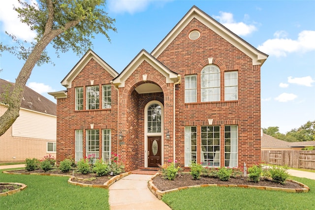 1706 Brightlake Way, Missouri City, TX 77459 - traditional-style house with brick siding