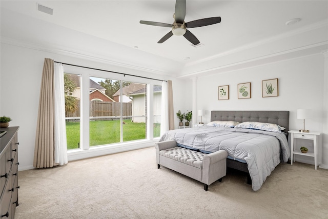 1706 Brightlake Way, Missouri City, TX 77459 - bedroom with carpet and a ceiling fan