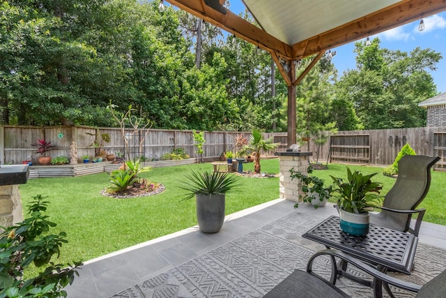 371 Westlake Terrace Dr, Conroe, TX 77304 - view of patio / terrace