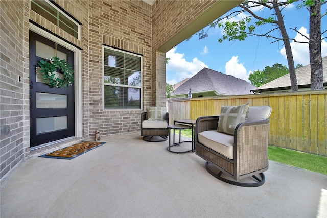 296 N Cascade Heights Dr, Montgomery, TX 77316 - view of patio / terrace