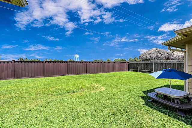 10018 Cedar Creek Ct, Brookshire, TX 77423 - view of yard