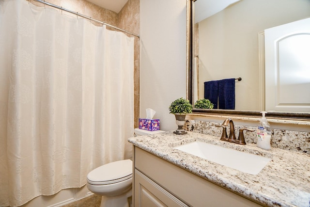 1704 Graystone Hills Dr, Conroe, TX 77304 - bathroom featuring vanity and toilet