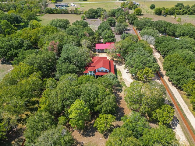 6121 County Road 225, Hungerford, TX 77448 - drone / aerial view