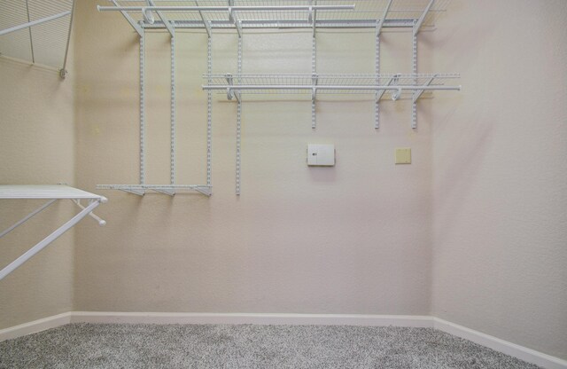 1711 Old Spanish Trl Unit 401, Houston, TX 77054 - walk in closet featuring carpet