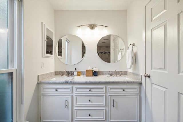 2227 Holly Knoll St, Houston, TX 77077 - bathroom with double vanity